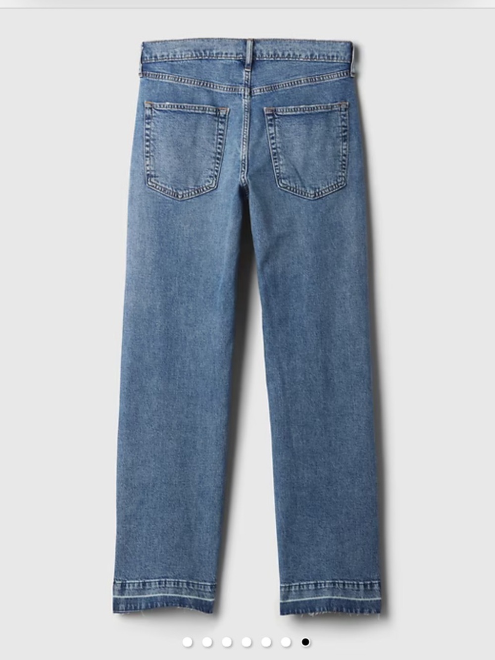 33T 16T GAP Mid Rise 90’s Loose Jeans Women’s 33 16 Tall 570868 NWT - Picture 3 of 15